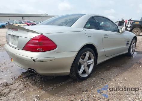 2003 Mercedes-Benz Sl 500 from USA, damaged, VIN WDBSK75F33F009204
